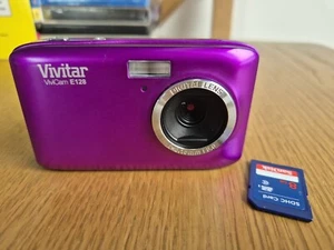 Vivitar Vivicam E128 with 8GB Memory Card - FOR PARTS - Picture 1 of 9