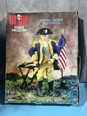 G.I. Joe Classic Collection General George Washington Kenner 盒子损坏 — 第 1/4 张图片