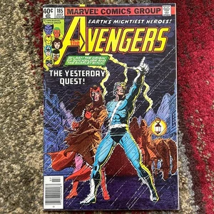 The Avengers #185 Scarlet Witch Quicksilver Origin 1979 Marvel Comics Key Issue - Picture 1 of 18