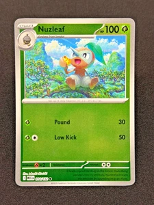 Nuzleaf 014/132 Reverse Holo - ME01: Mega Evolution Pokémon TCG - NM - Picture 1 of 2