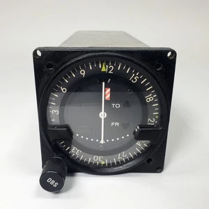 King Radio Corp KI-201C Course Select Indicator P/N 066-3008-02 - Picture 1 of 10