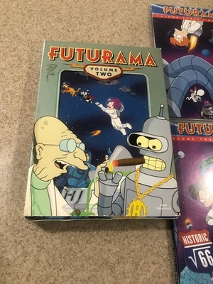 Futurama: Vintage Comedy Cartoons  Volume Two DVD Box Set 4-Disc - Image 1 of 4