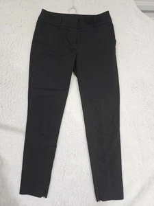 Pantalones ajustados Loft Marisa para mujer talla 4 negros carrera oficina trabajo - Imagen 1 de 11