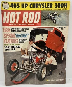 Revista Hot Rod febrero 1962 - Imagen 1 de 2