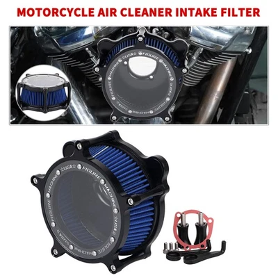 For Harley Road King Street Road Electra Glide Dyna Air Cleaner Intake Filter - Image 1 of 4