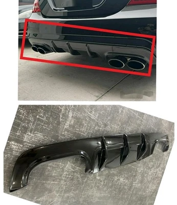 Diffuser for Mercedes Benz S63/S65 AMG 2010-2013 W221 Body FaceLift Fiberglass - Image 1 of 4