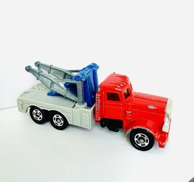Vintage 1978 Tomica F63 American Truck Tow Truck Heavy Wrecker 1:98 Scale Metal - Image 1 of 4