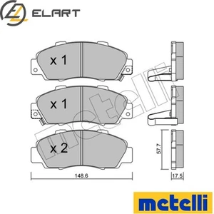 BRAKE PAD SET DISC BRAKE 22-0298-0 FOR HONDA NSX/Convertible SHUTTLE LEGEND/II - Picture 1 of 6