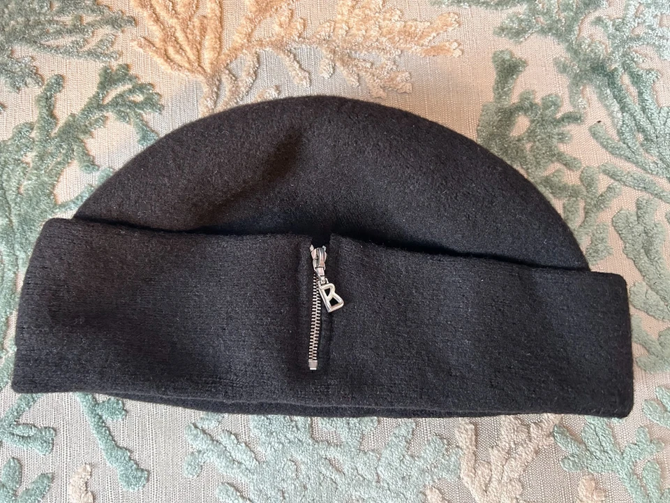 Gorra de esquí Bogner de lana de fieltro con cremallera Foto 1 de 4