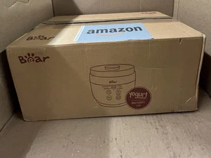 Bear Yogurt Maker, Greek Yogurt Maker Machine with Strainer and Timer Control... - Picture 1 of 2