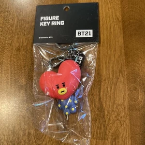 SCHLÜSSELANHÄNGER MASKOTTCHEN MÄNNLICH TATA BOJE FIGUR KEYRING BT21 - Bild 1 von 2