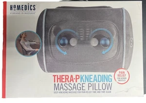 Personal Care Homedics Thera-P Kneading Massage Pillow Neck Back Pain Relief  - Picture 1 of 3