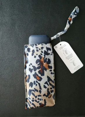 Totes Eco-Brella Compact Flat Umbrella - Patterned