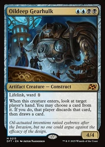 Oildeep Gearhulk Magic mtg Light Play, English Aetherdrift x1 - Picture 1 of 1