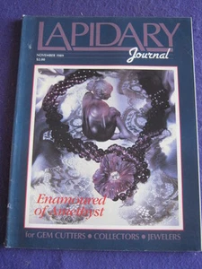 LAPIDARY JOURNAL - AMETHYST - Nov 1989 v 43 # 8 - Picture 1 of 1