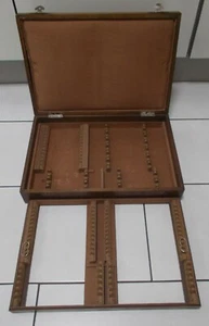 *RAR* Caja de cubiertos Caja de madera para 72 cubiertos con 2 cajones - Imagen 1 de 8