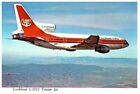 Lockheed L 1011 Tristar Jet Airplane Postcard