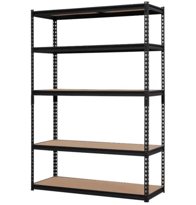 Estantes de almacenamiento de alta resistencia 5 niveles ajustable garaje utilitario estante unidad Foto 1 de 4