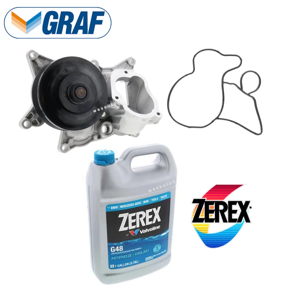 Engine Water Pump & Coolant Kit OES for BMW 535d / 740Ld / X5 xDrive35d 14-18 - Image 1 of 1
