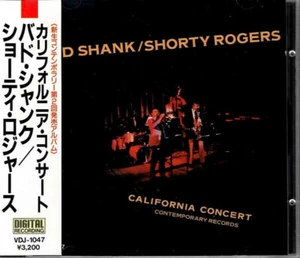 CD Bud Shank , Shorty Rogers California Concert Contemporary Records - Bild 1 von 1