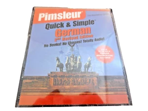 New Pimsleur CD Quick & Simple German 2nd Revised Edition No Books, No Classes - Picture 1 of 5