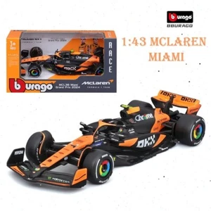 2024 F1 Oscar Piastri Miami GP Edition McLaren Racing MCL38 Diecast Car Model - Picture 1 of 4