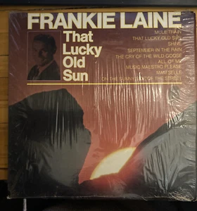 Frankie Laine LP That Lucky Old Sun 1975 Pickwick Vinyl Mule Train - Picture 1 of 4
