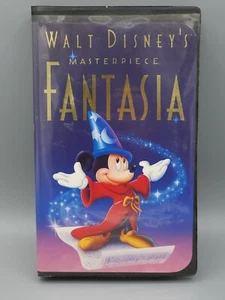 Walt Disney's Masterpiece Fantasia VHS 1940 The Original Classic Free Shipping - Imagen 1 de 4
