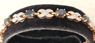 Vintage Sapphire & Diamond Gold Plated Bracelet