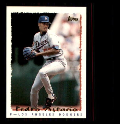1995 Baseball Topps Pedro Astacio Los Angeles Dodgers #589 - Image 1 of 2