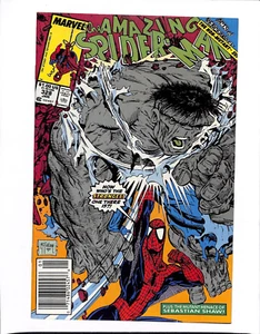 The Amazing Spider-Man 328 Jan 1989 Newsstand Marvel Comics - Picture 1 of 2