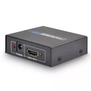 Amplificatore Ripetitore Hub 1080P 1 in 2 Out Full HD Compatibile HDMI 2 Porte 3D 4K LED - Foto 1 di 11