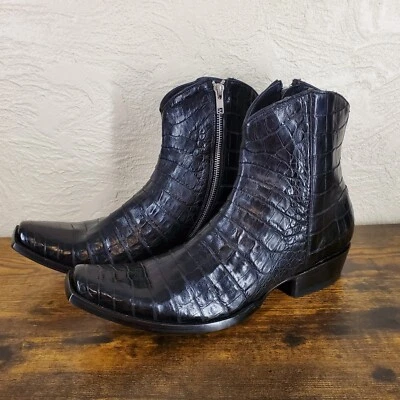 Botas Old Gringo Boot Star para Hombres Caimán Cocodrilo Vientre Talla 10.5 Cuero Exótico Mónica Foto 1 de 4