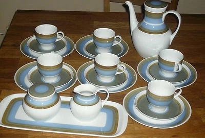 22 Tlg Kaffeeservice  Arzberg / Hutschenreuther -  AMSTERDAM  Zeeland  Achtziger - Bild 1 von 4
