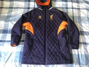 Liverpool, Chaqueta con Capucha Acolchada - Púrpura, Talla Extra Grande, Guerrero - Imagen 1 de 8