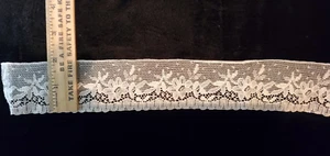 Vintage/Antique Lt. Beige, Cotton Lace 12-1/2 Yards - Picture 1 of 1