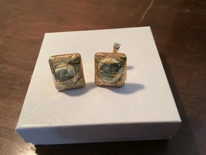 Vtg Victoria Flemming Cufflinks High End very nice - Picture 1 of 4