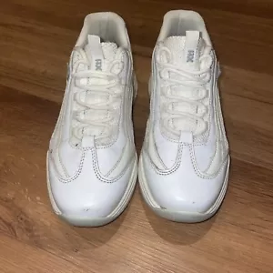 Xti White Trainers Size 37 - Imagen 1 de 6