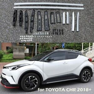 Roof rack fits for Toyota C-HR CHR 2017-2023 aluminium baggage rack 2pc rail bar