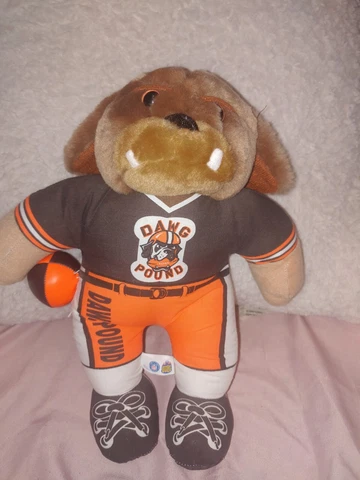 Cleveland Browns dawg Pound Dog Plush Cover