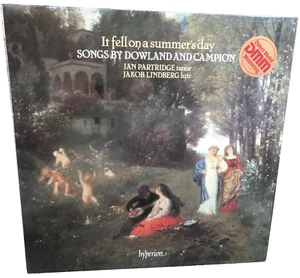 PARTRIDGE/LINDBERG it fell on a summer's day 1984 HYPERION LP DOWLAND & CAMPION - Picture 1 of 4