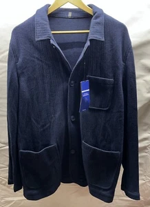 Abrigo deportivo estilo suéter estilo suéter de la colección M de Michael Strahan para hombre talla L - Imagen 1 de 9