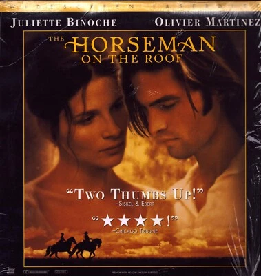 The Horseman On The Roof Juliette Binoche & Olivier Martinez Laser Disc Good  - Image 1 of 2