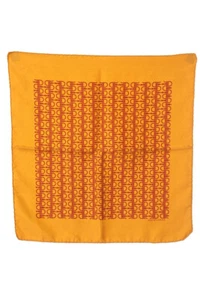 HERMÈS PARIS Neckerchief ONE SIZE mango 40x40 - Bild 1 von 4