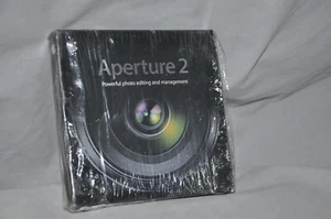 MB673Z/A Apple Aperture Original Retail Full ver.2.1.1 ugly box new old stock - Picture 1 of 7