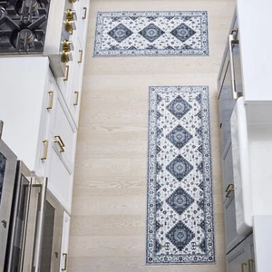 2-Pack Runner and Accent Rug, Wyatt & Ash, Washable, Cyrus, Low Profile, Home - Picture 1 of 6