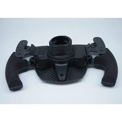 For Thrustmaster T300RS T300GT T300 TS-PC TGT Carbon Fiber Paddle Shifters Kit - Image 1 of 4