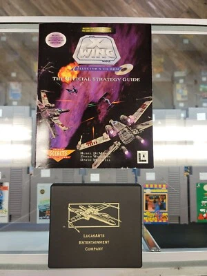 Star Wars X-Wing the Official Video Game Strategy Guide + 5 PC Games - Image 1 of 4