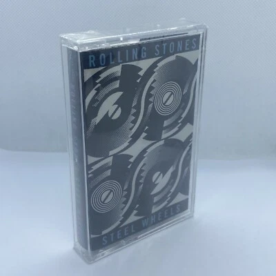 Rolling Stones – Steel Wheels Cassette 1989 New Sealed Rare USA Import - Image 1 of 4