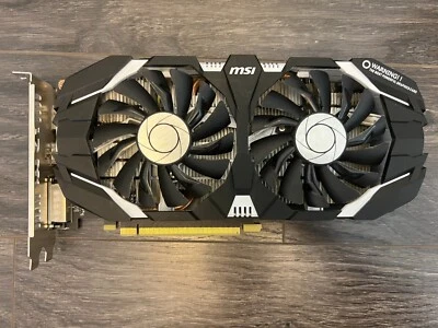 MSI GeForce GTX 1060 V1 OC GDDR5 6GB Gaming Graphics Card - Image 1 of 2